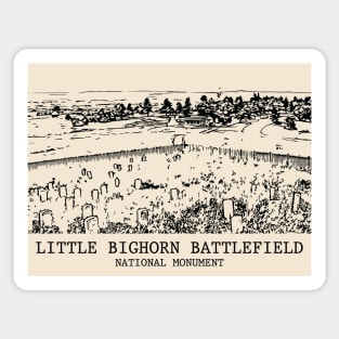 Little Bighorn Battlefield National Monument Sticker